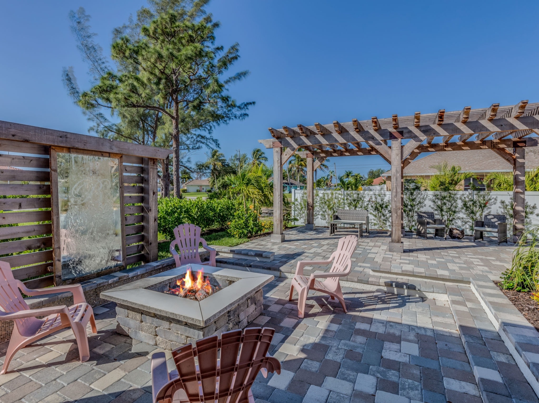 Outdoor Fireplace Patio